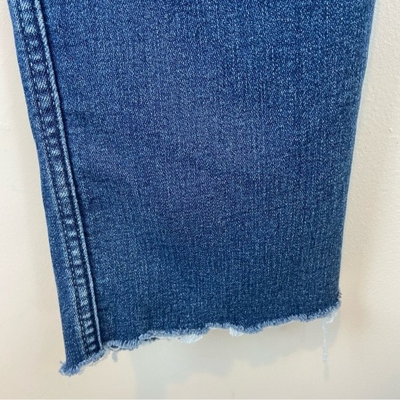 Wrangle Raw Hem Straight Leg Denim Blue Jeans Women’s Size 4 - Picture 7 of 13